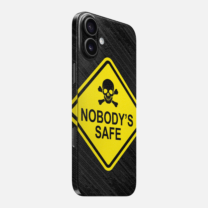 Nobody's Safe Skin for iPhone