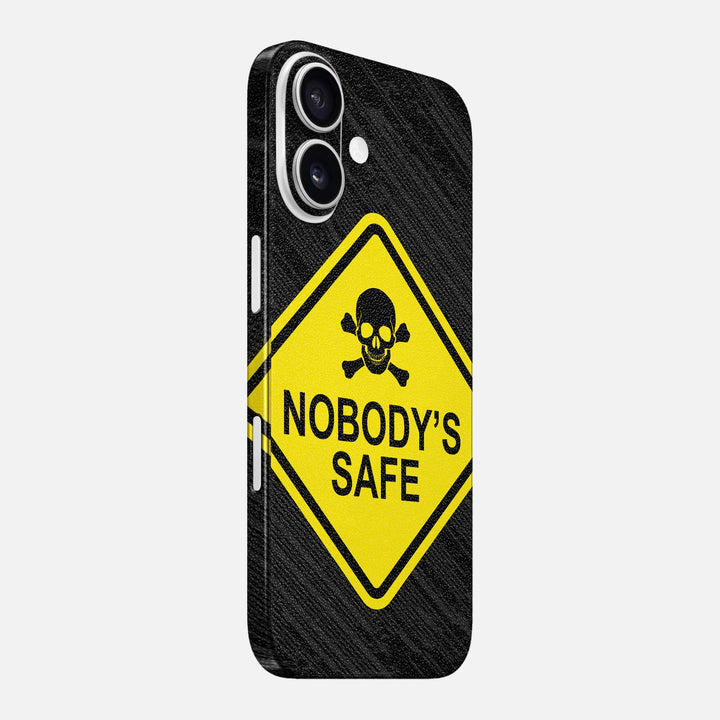 Nobody's Safe Skin for iPhone