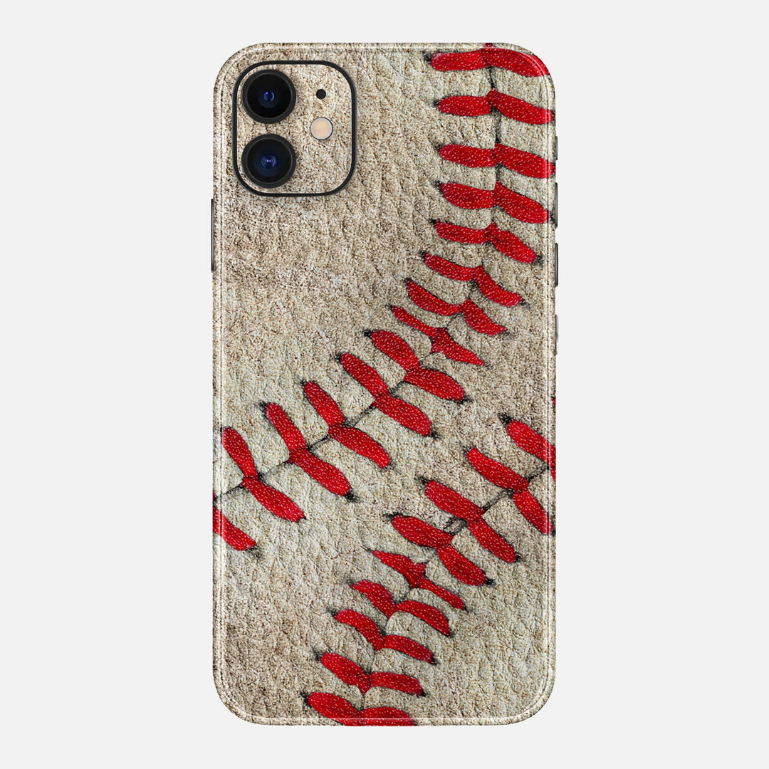 Old Baseball Lace Skin for iPhone