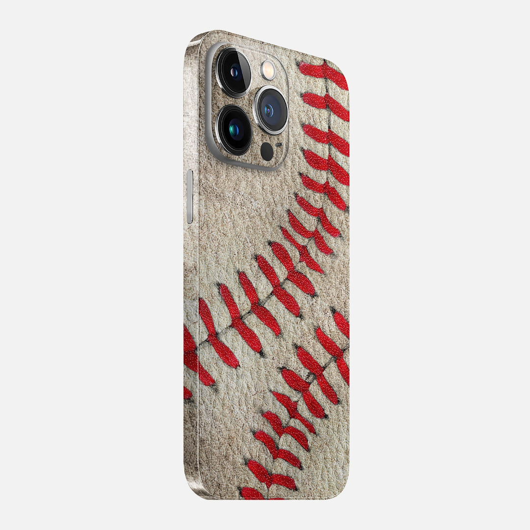 Old Baseball Lace Skin for iPhone