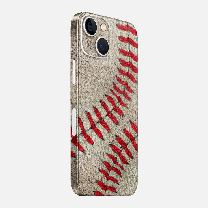 Old Baseball Lace Skin for iPhone