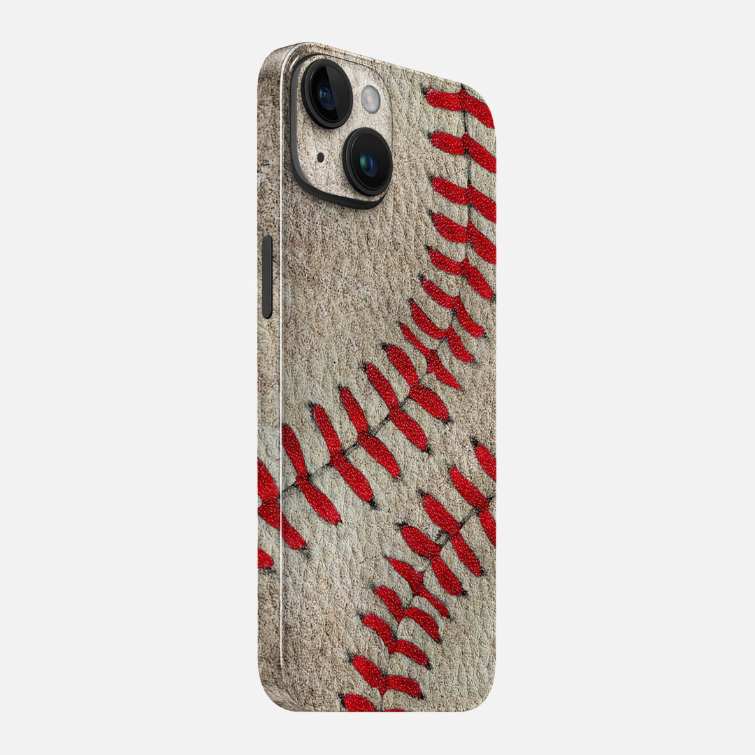 Old Baseball Lace Skin for iPhone