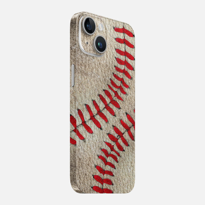 Old Baseball Lace Skin for iPhone