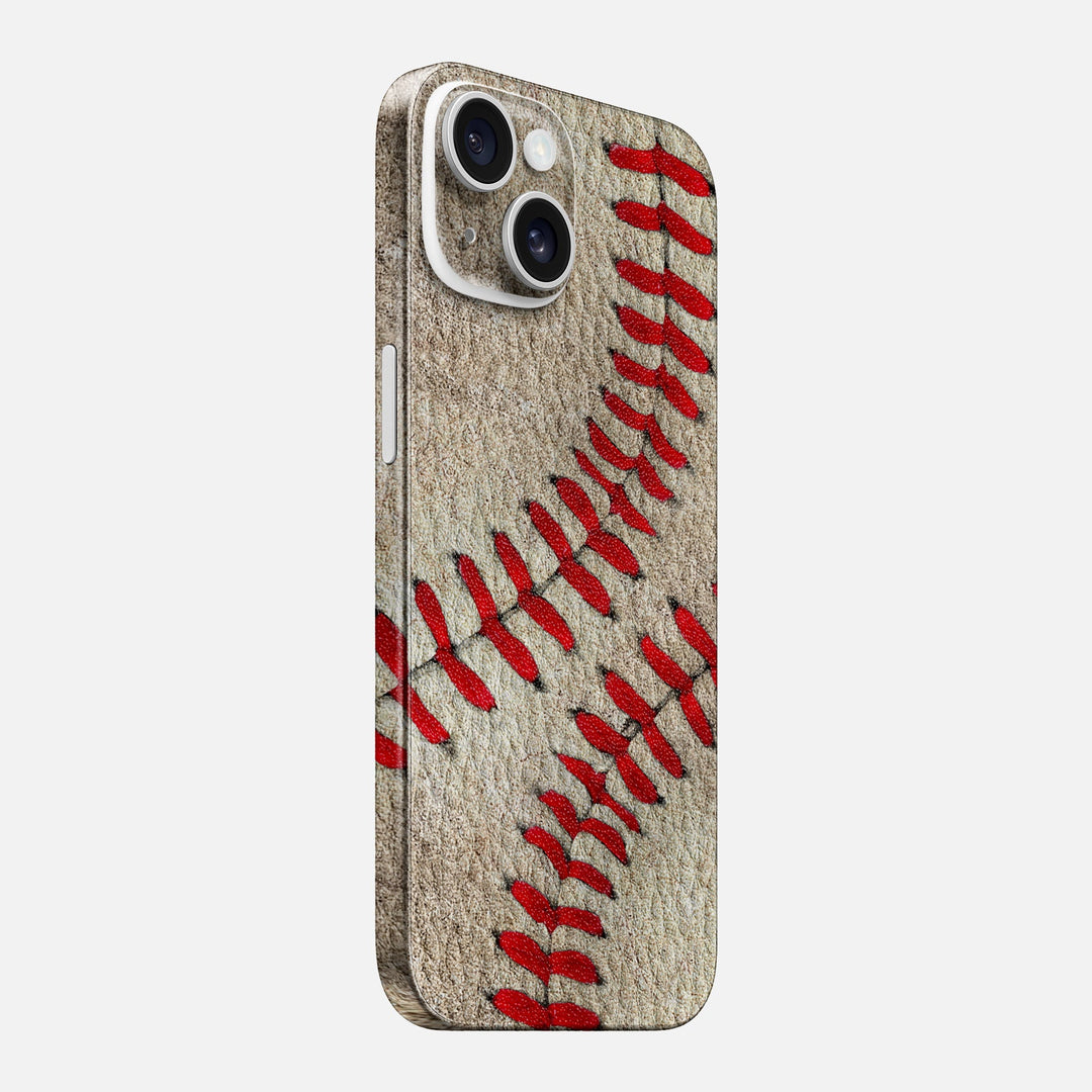 Old Baseball Lace Skin for iPhone