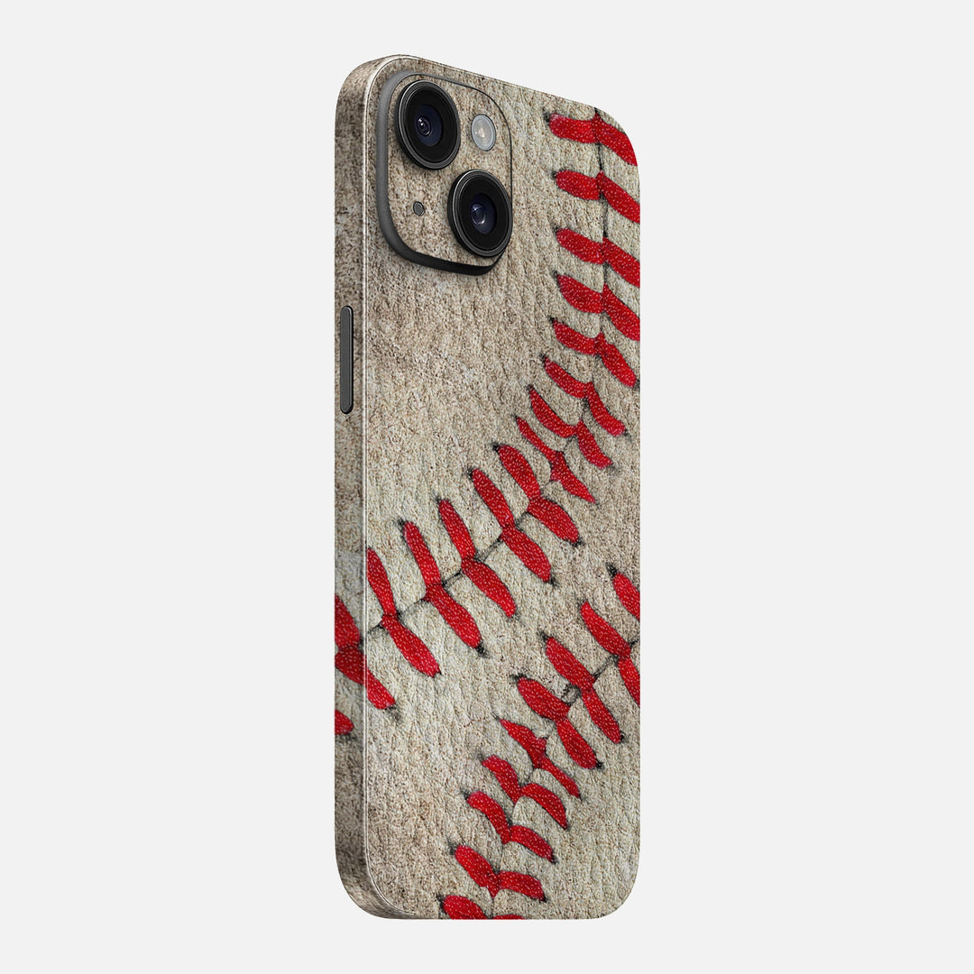 Old Baseball Lace Skin for iPhone