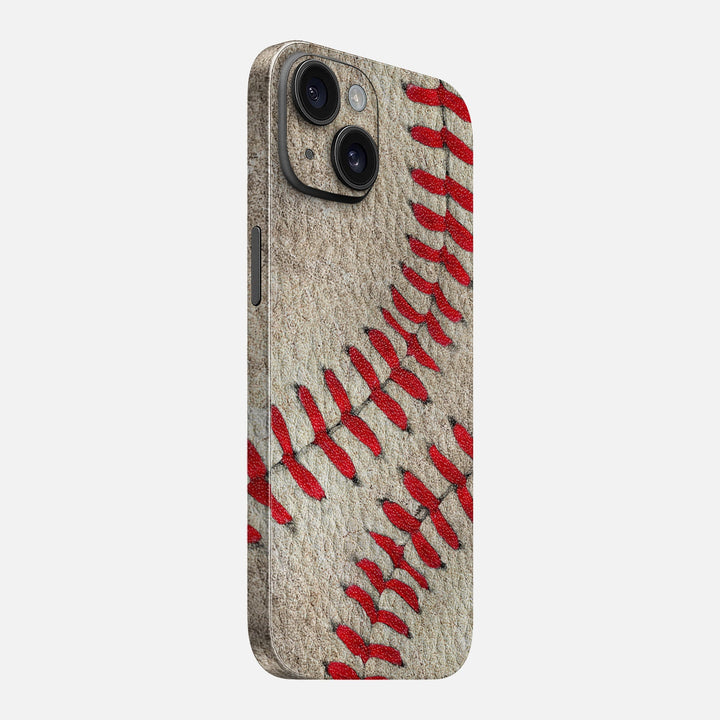 Old Baseball Lace Skin for iPhone