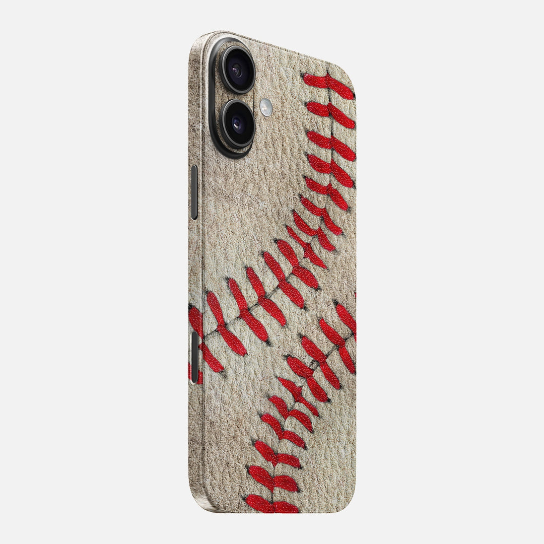 Old Baseball Lace Skin for iPhone