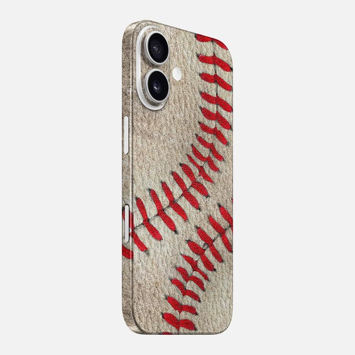 Old Baseball Lace Skin for iPhone