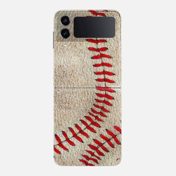 Old Baseball Lace Skin for Samsung Galaxy