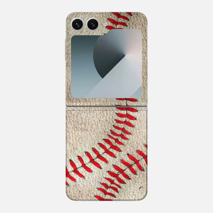 Old Baseball Lace Skin for Samsung Galaxy
