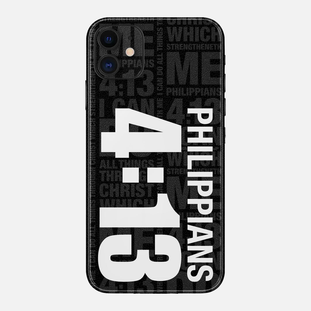 Philippians 4-13 Skin for iPhone