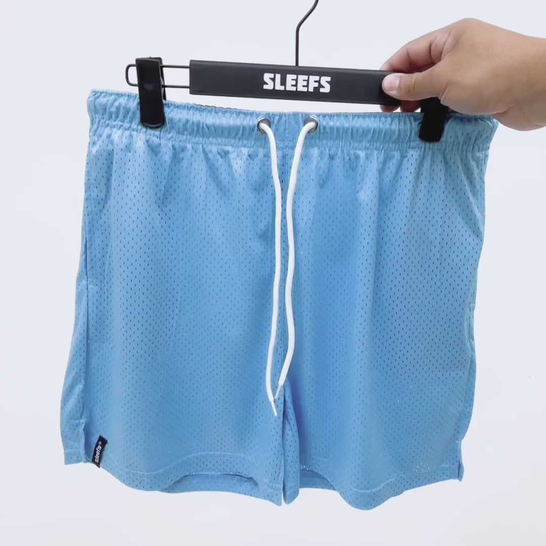 Baby Blue Shorts - 7"
