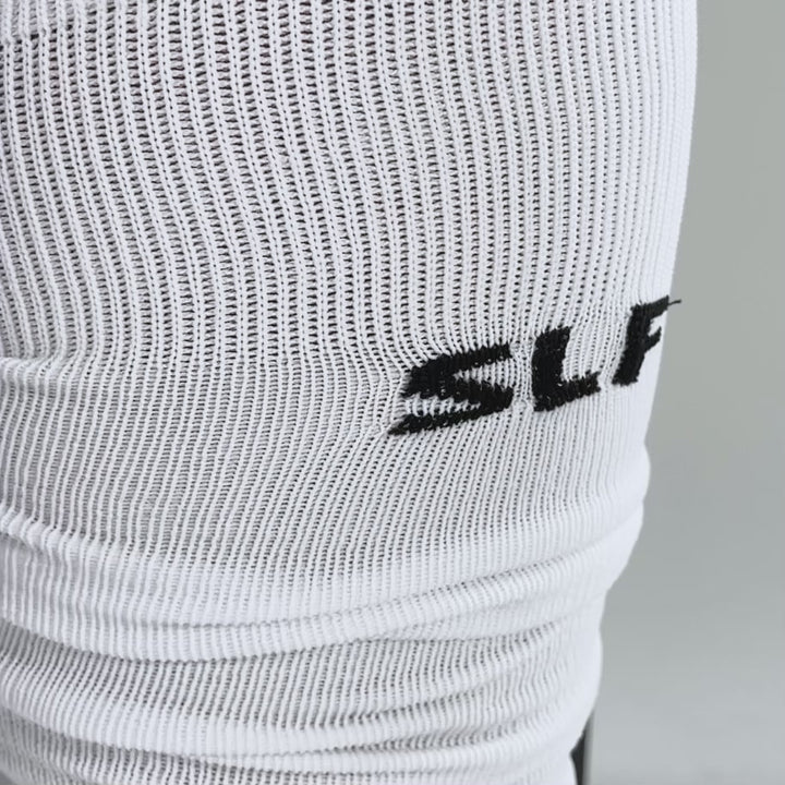 Basic White Lineman Scrunchie Leg Sleeves