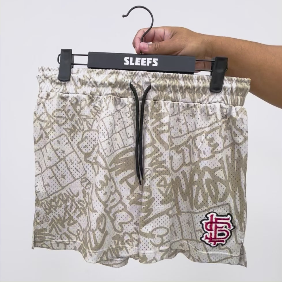 Baseball Sand Marker Shorts - 5"