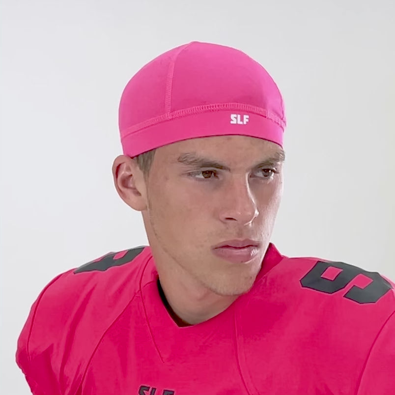 Hue Pink Skull Cap