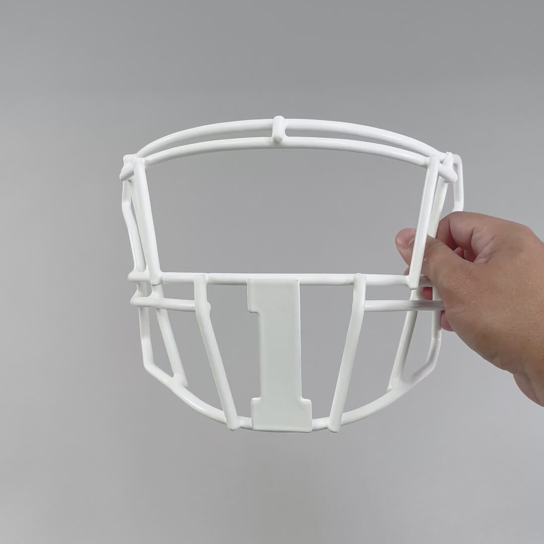 1 Jersey Font Football Facemask for Riddell SpeedFlex