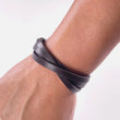 Brown Leather 3 in 1 Bracelet