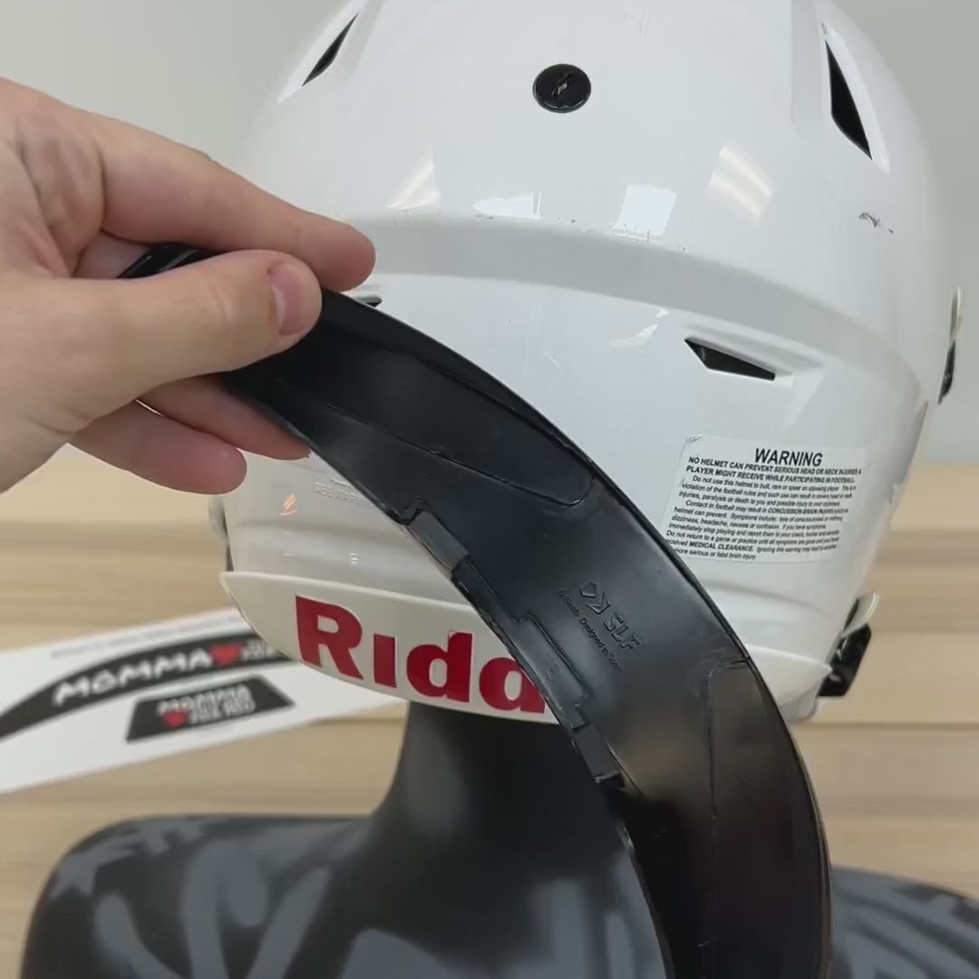 Hitter Riddell Speedflex Front and Back Bumper Sticker Kit