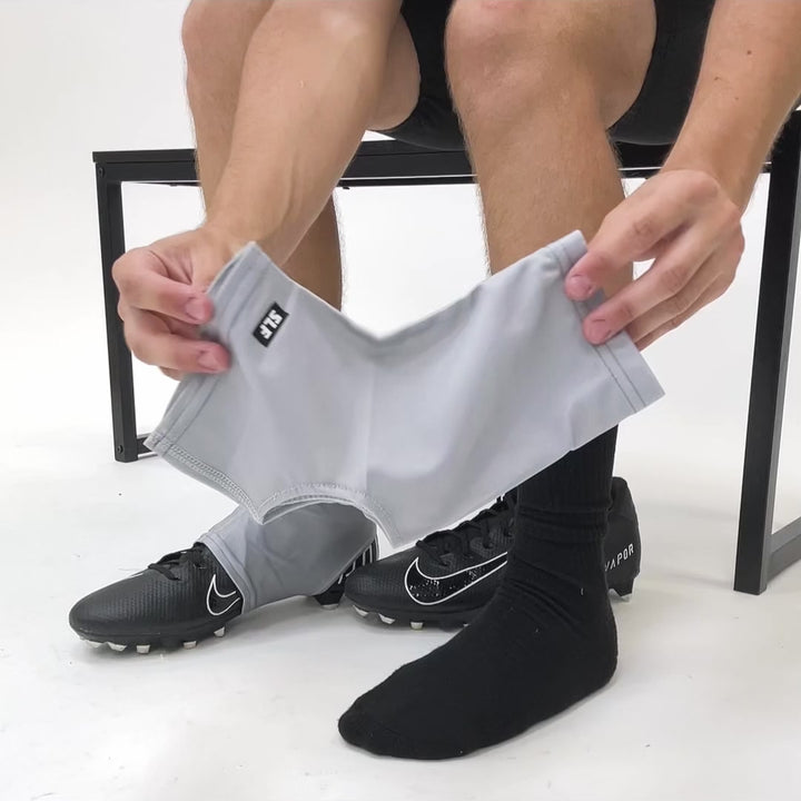 Hue Light Gray Spats / Cleat Covers