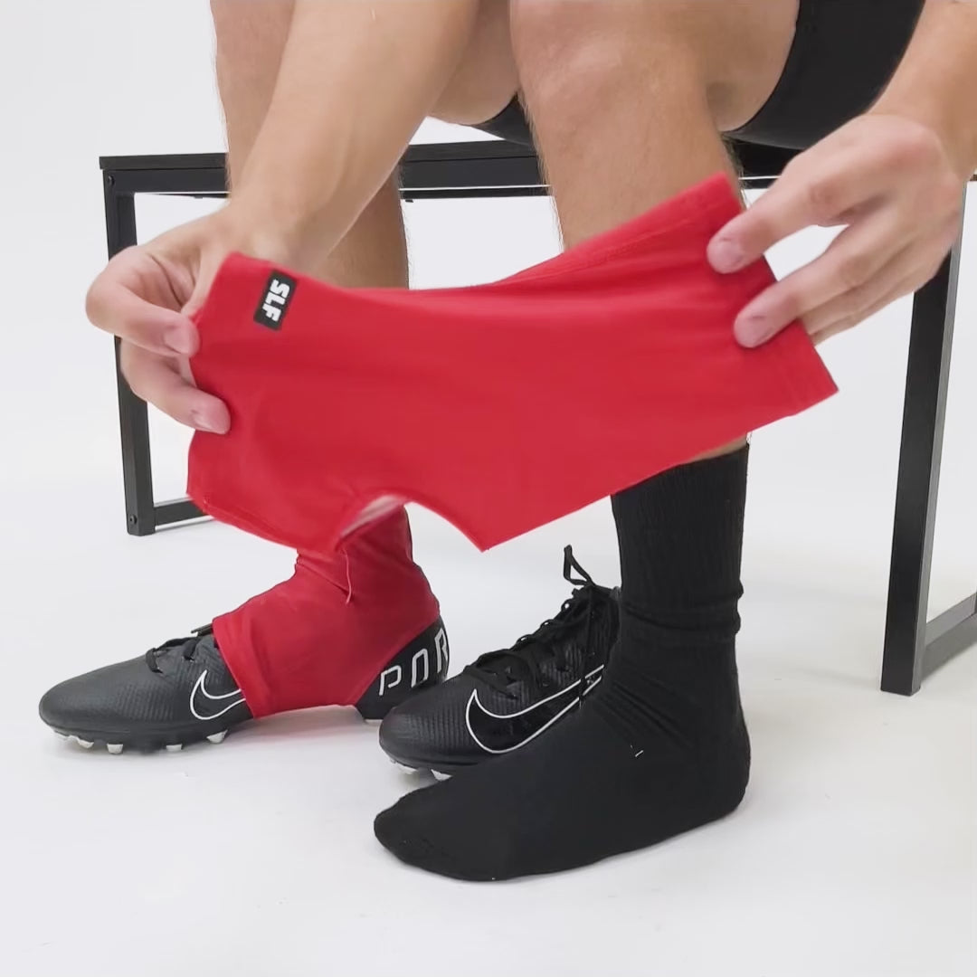 Hue Red Spats / Cleat Covers