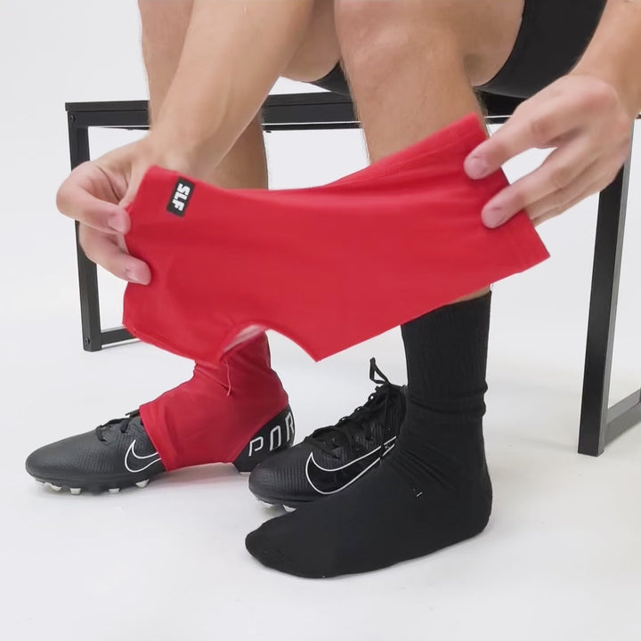 Hue Red Spats / Cleat Covers