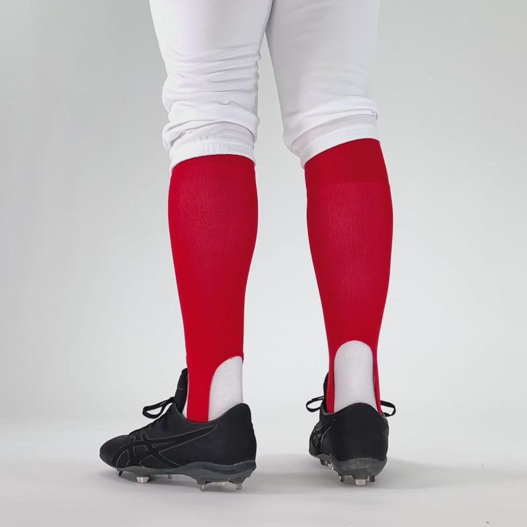 Hue Red Baseball Stirrups (Socks Not Included)