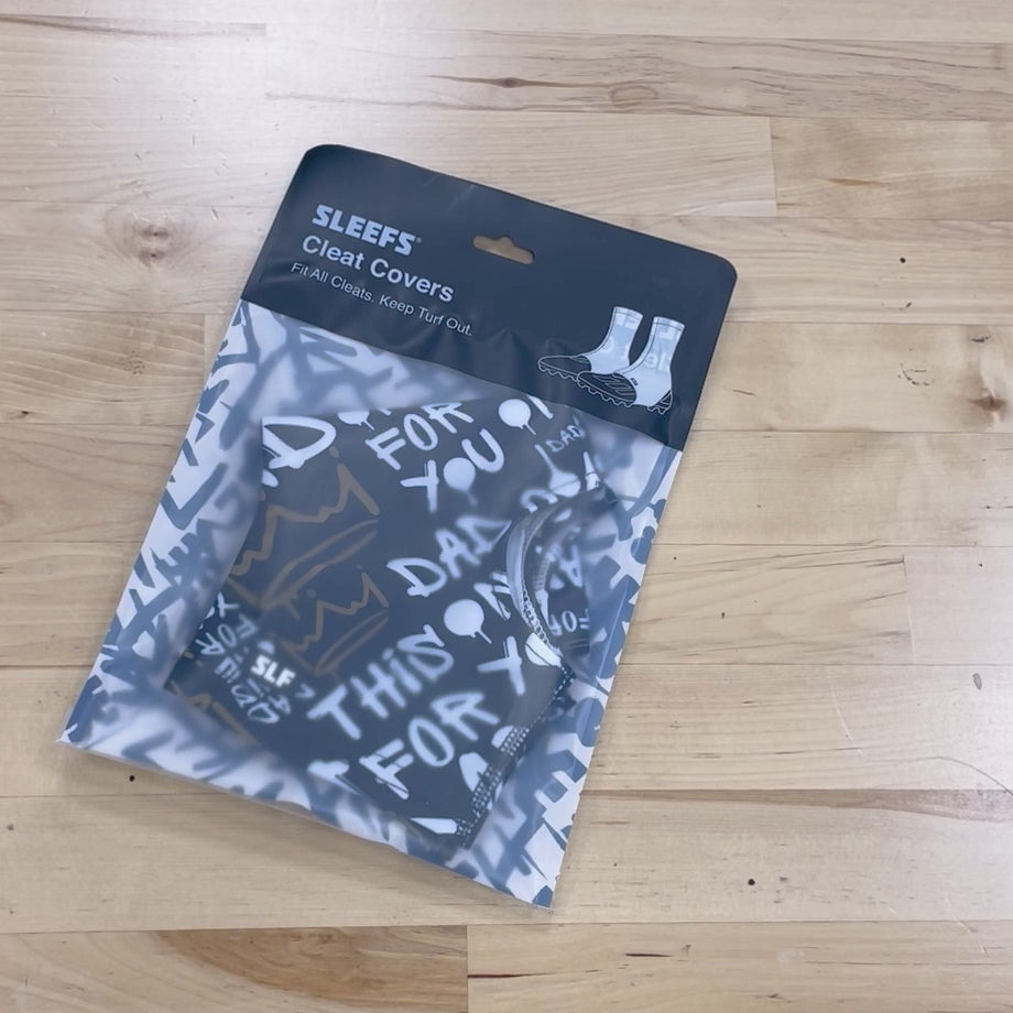 Dad This One For You Pattern Spats / Cleat Covers