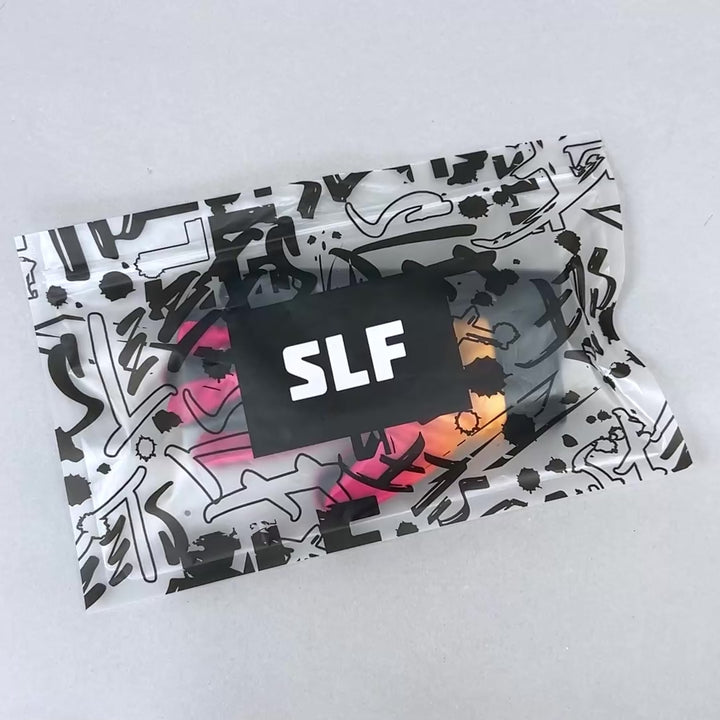 Yellow Pink Ice Pop Sticky Football Receiver Gloves