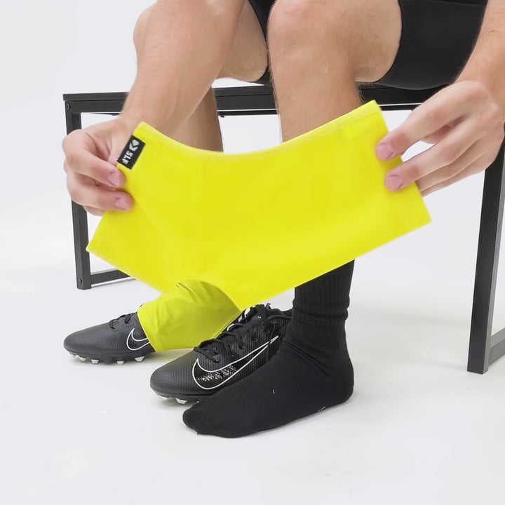 Hue Yellow Spats / Cleat Covers