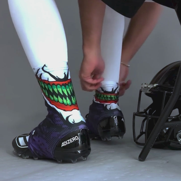 Green Grin Spats / Cleat Covers