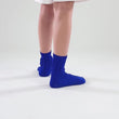 Hue Royal Blue Football Padded Short Kids Socks