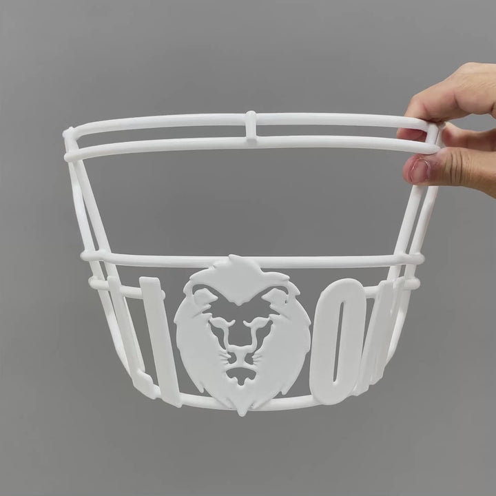 Lion Head Football Facemask for Riddell SpeedFlex