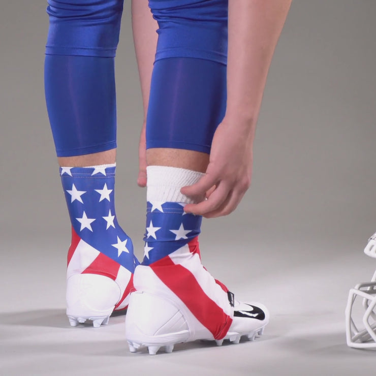 USA American Flag Spats / Cleat Covers – SLEEFS
