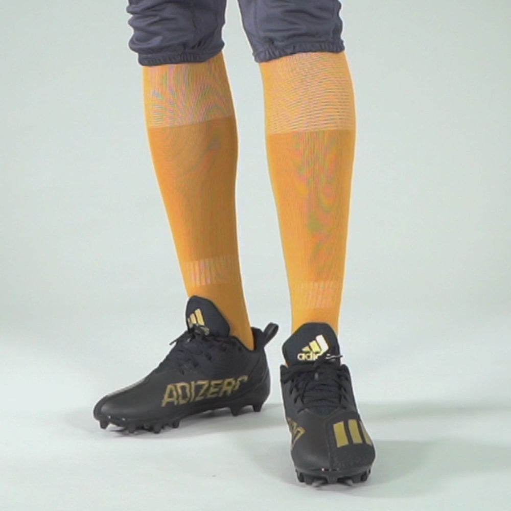 12 Pack Gold Over The Knee Sport Socks