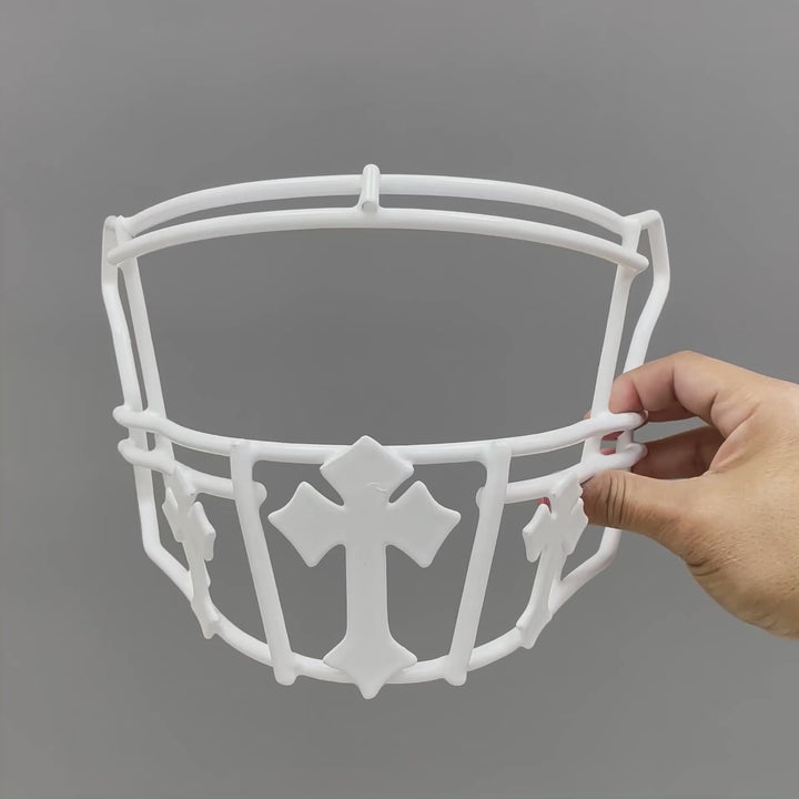 Gothic Crosses Football Facemask for Riddell SpeedFlex