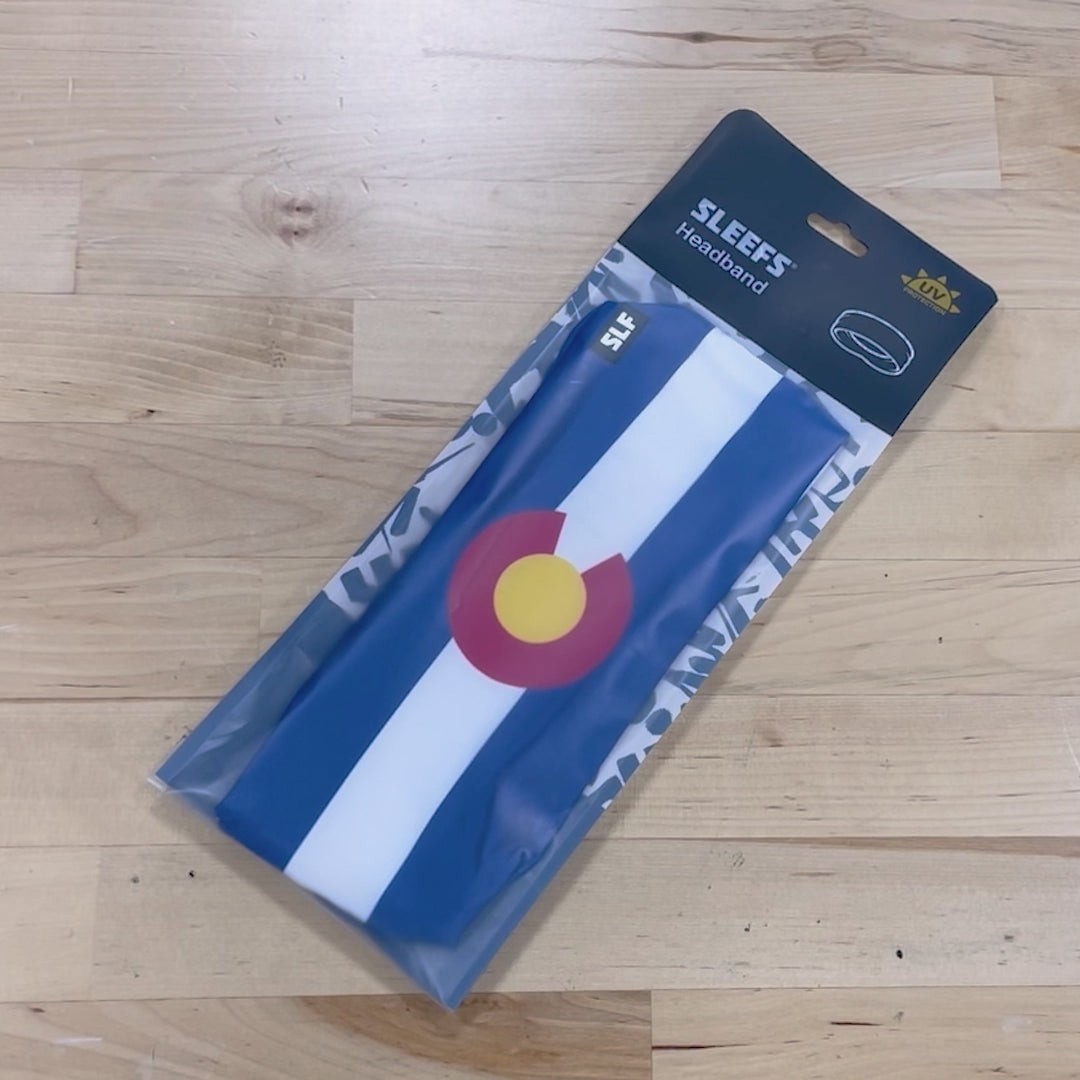 Colorado Flag Headband