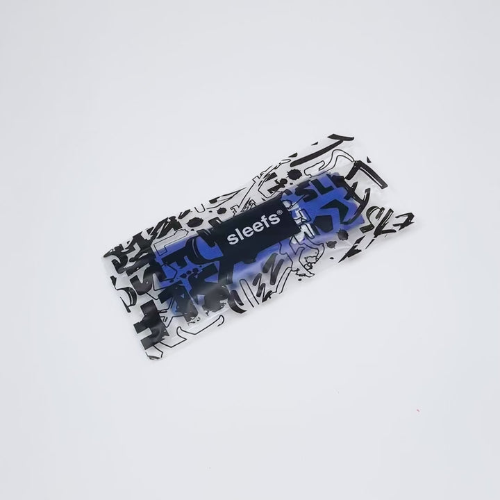 Hue Royal Blue Thin Football Towel with Logo