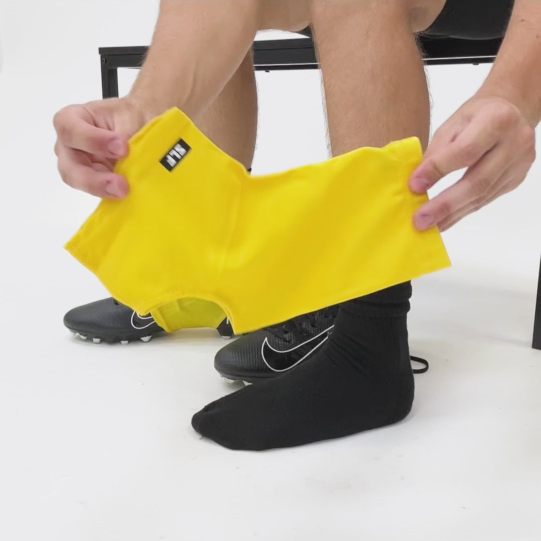 Hue Yellow Gold Spats / Cleat Covers