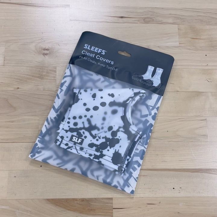 Splatter Monochrome Spats / Cleat Covers
