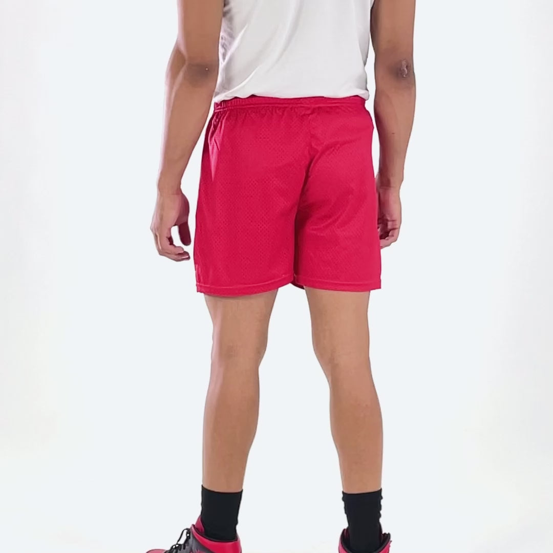 Watermelon Red Shorts - 7"