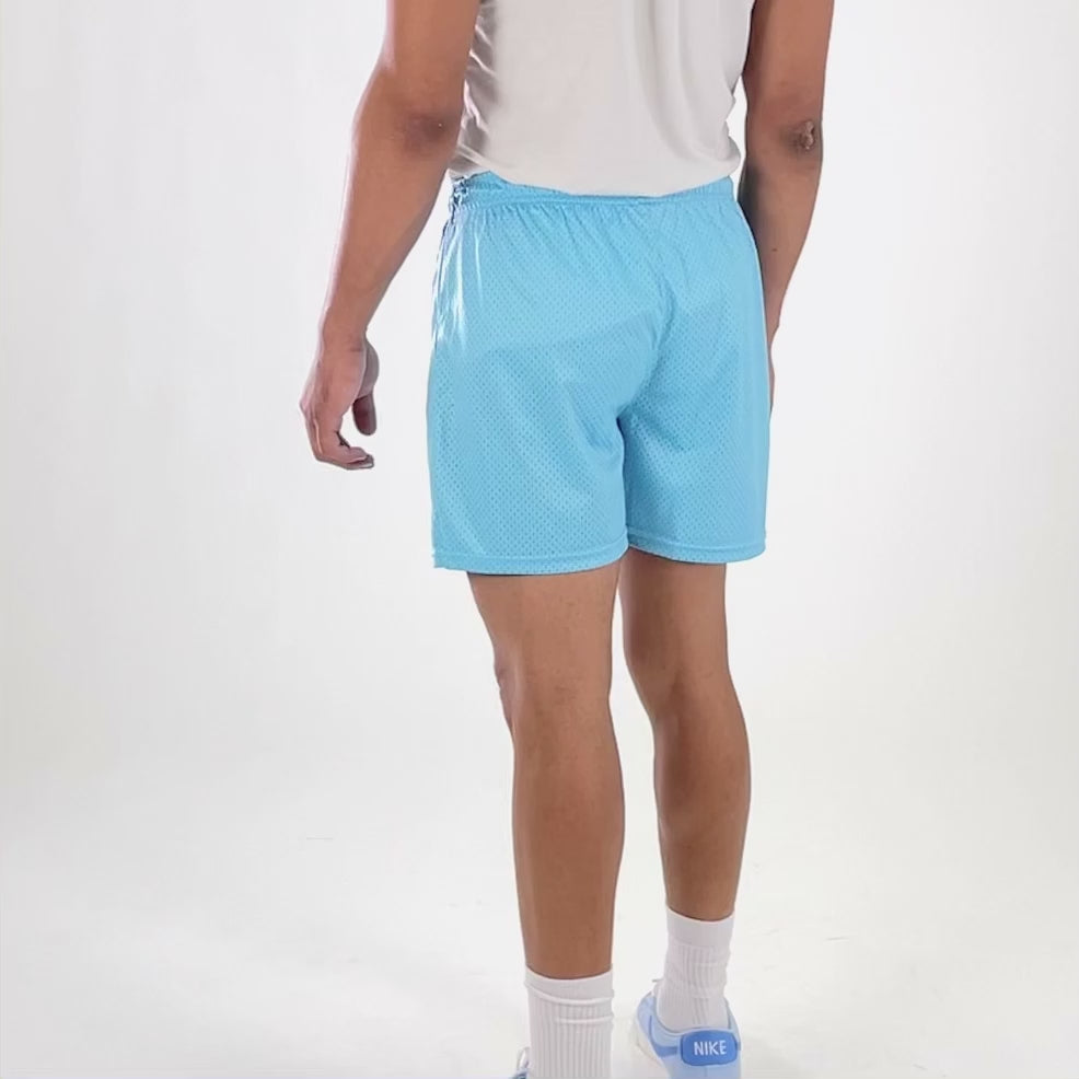 Baby Blue Shorts - 7&quot;