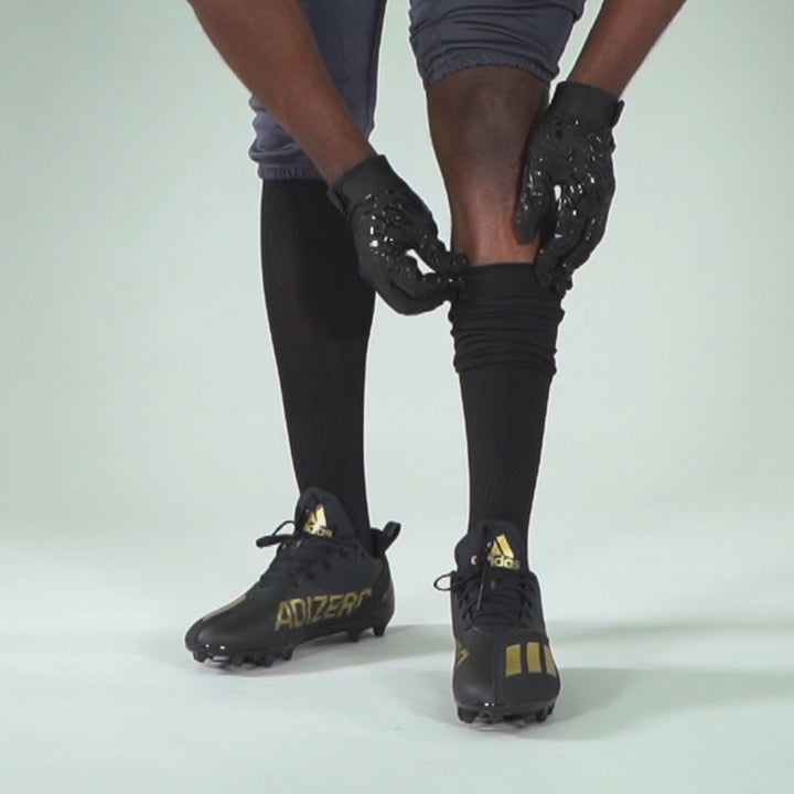 12 Pack Black Over The Knee Sport Socks