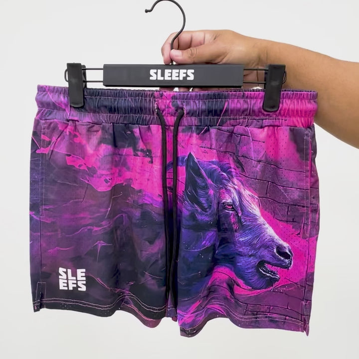 Goat Pink Rush Shorts - 5"
