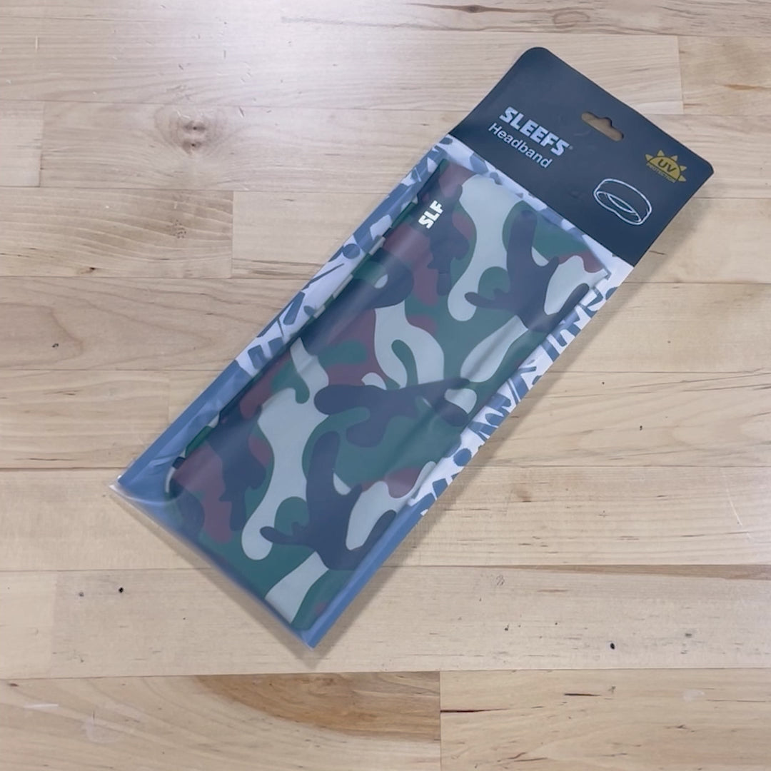 Woodland Camo Headband