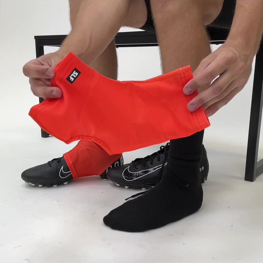 Hue Orange Spats / Cleat Covers