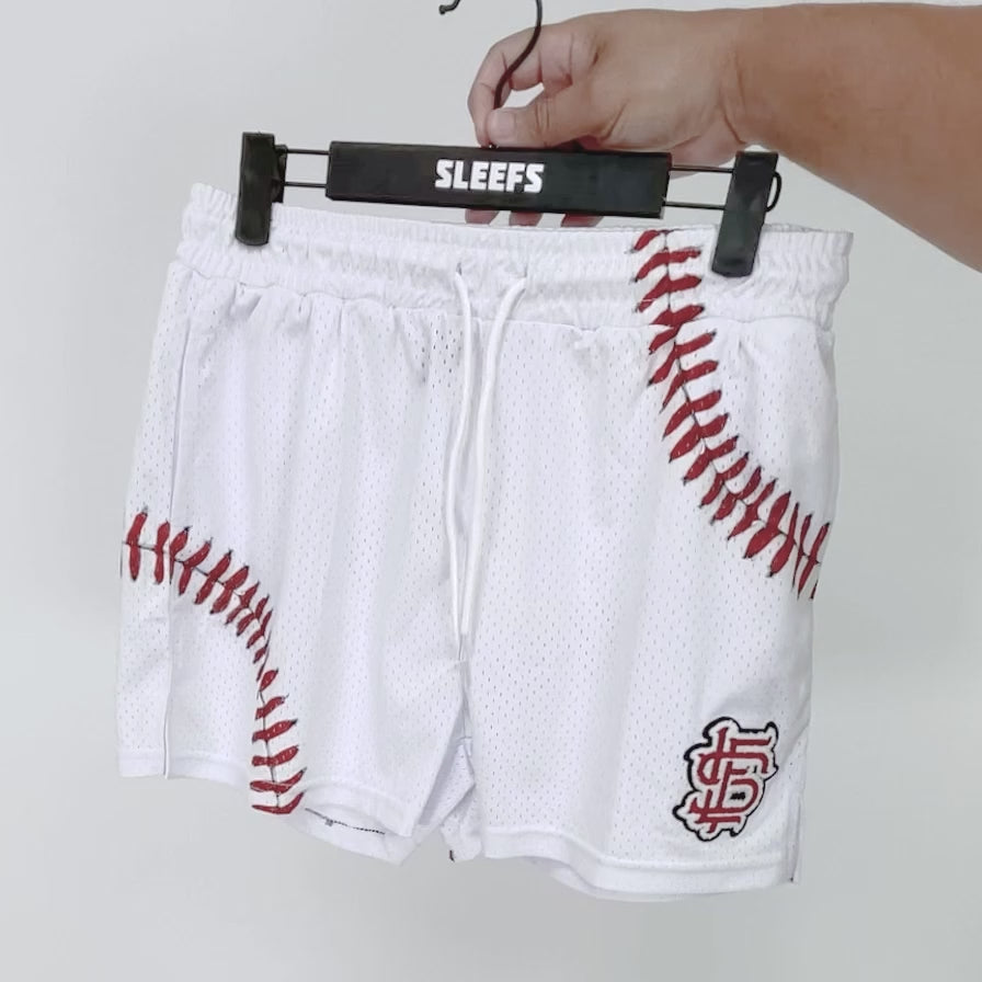 Baseball Lace Shorts - 5"