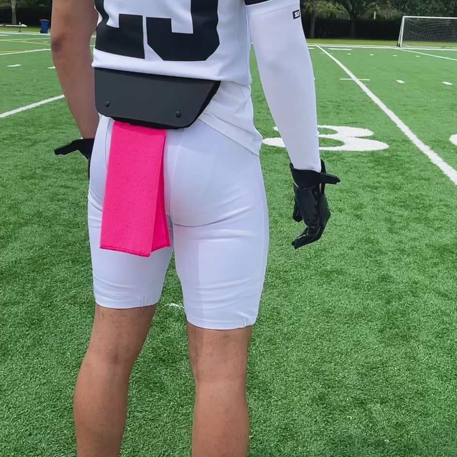 Pink Football Towel