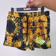 Gold Tie Dye Shorts - 5"