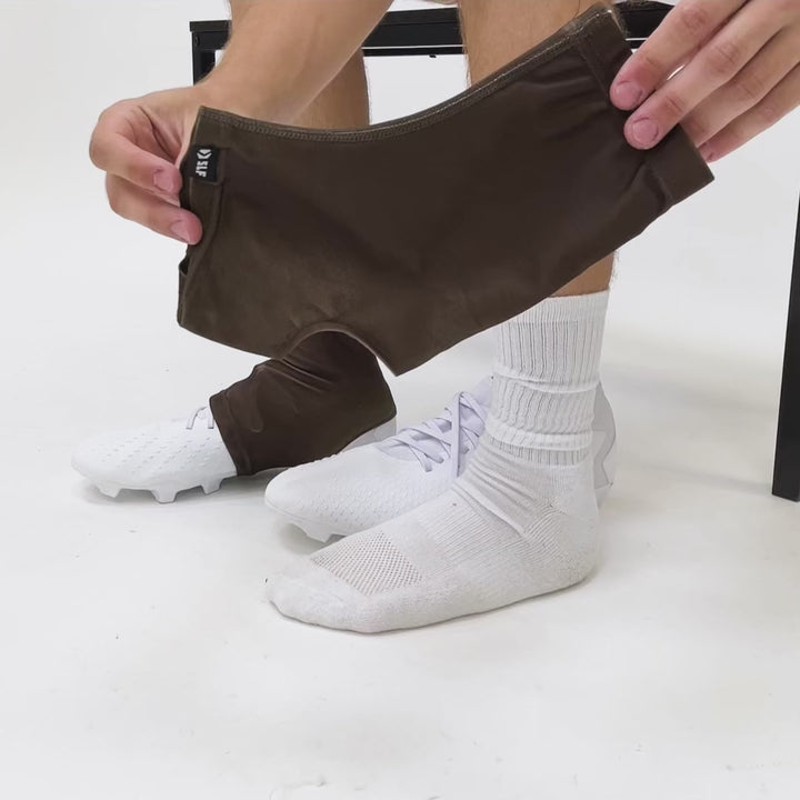 Hue Brown Spats / Cleat Covers