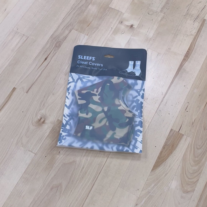 Woodland Camo Spats / Cleat Covers